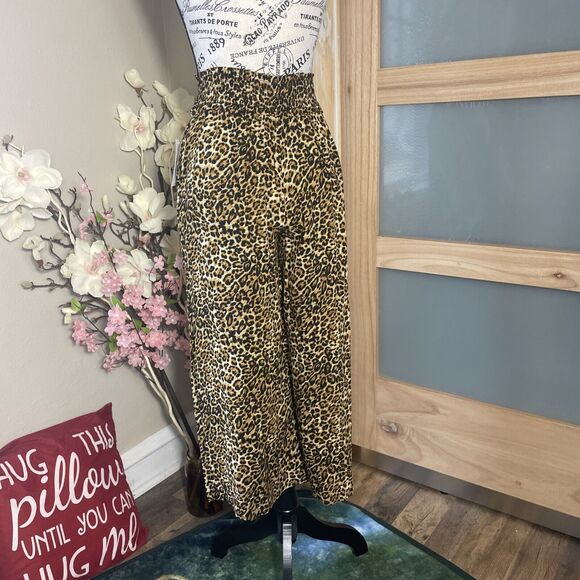 Jessica Simpson Women's Cheetah Printed Pull On Pant Size Small - Picture 7 of 7